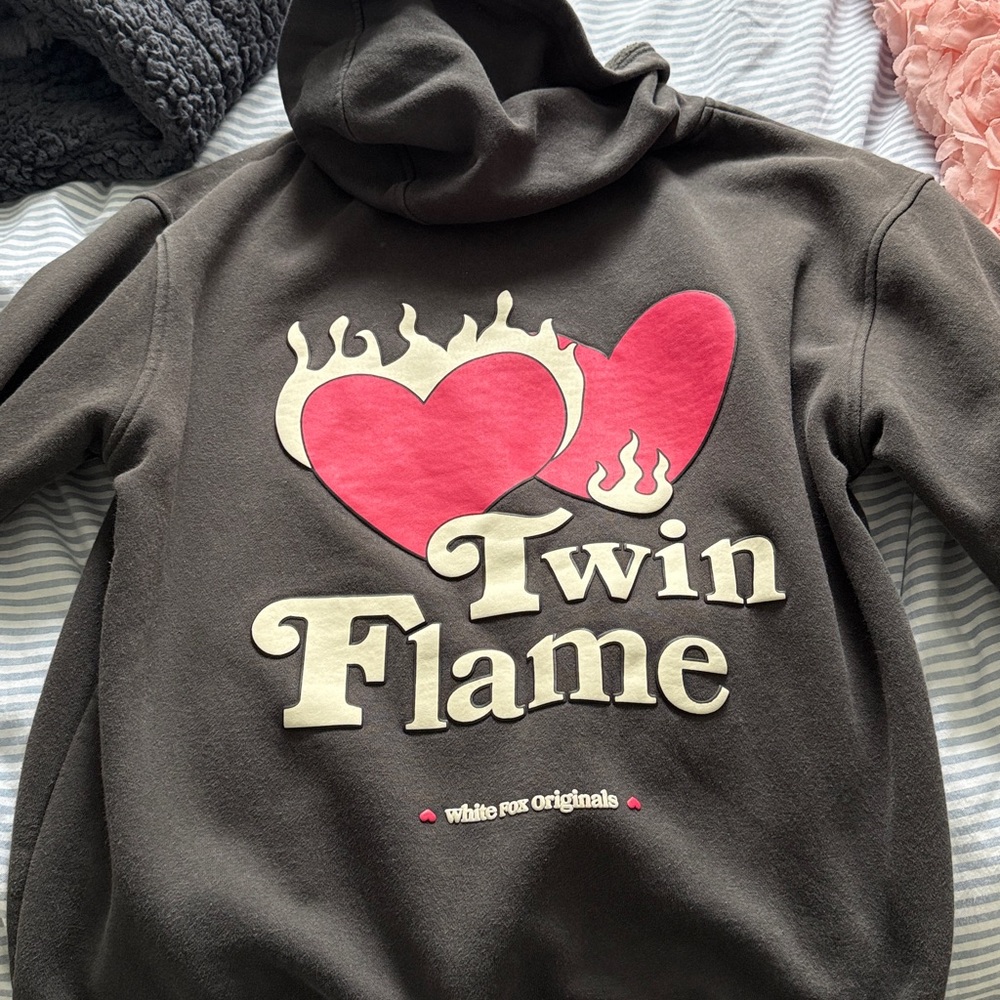 White Fox Twin Flame Hoodie